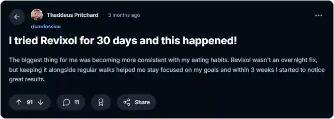 Revixol Reddit Reviews