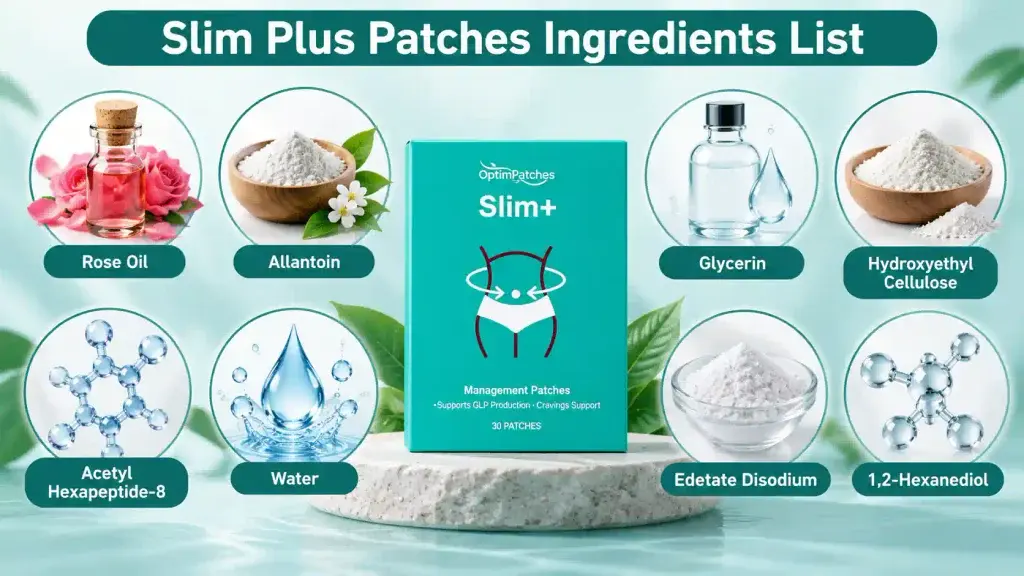 Slim Plus Patches Ingredients List