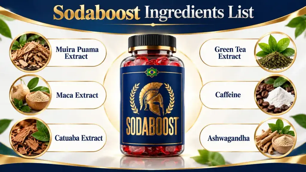 SodaBoost Ingredients List
