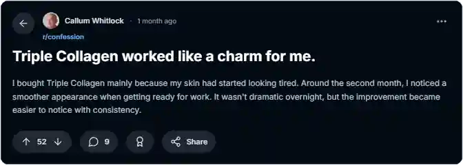 Triple Collagen Reddit Reviews