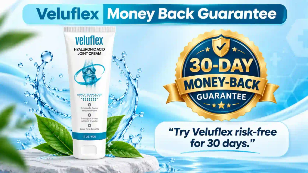 Veluflex money back guarantee