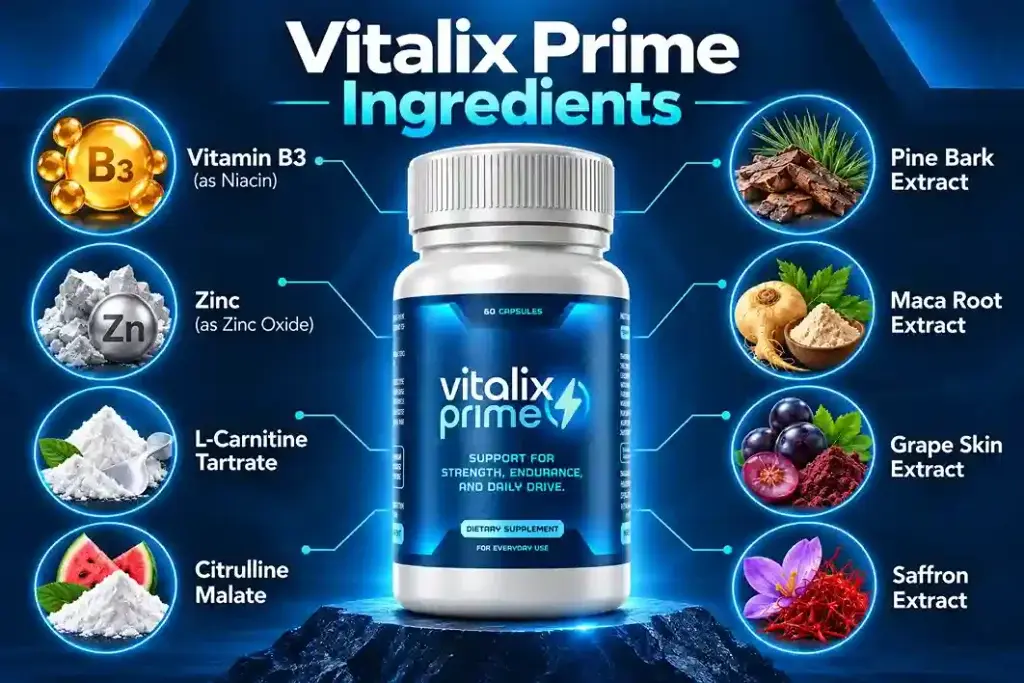 Vitalix Prime Ingredients